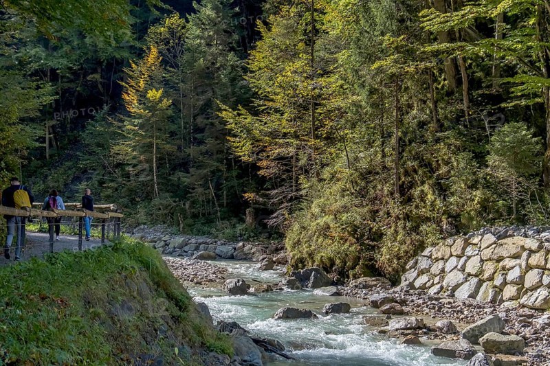 Mountain river Partnach