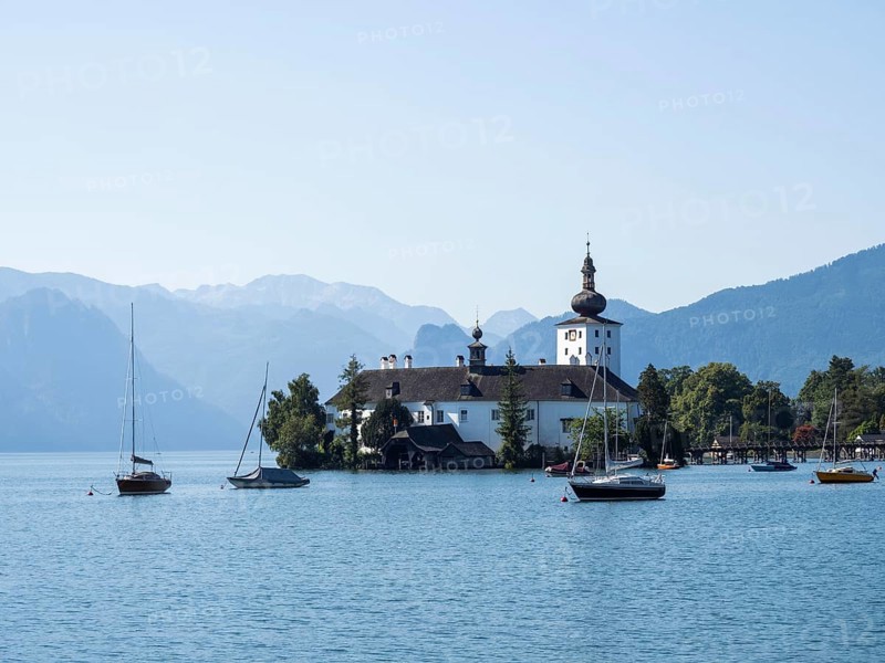 Castle village in Gmunden