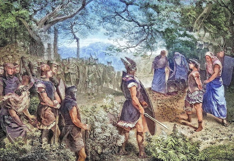 Ancient Germanic Festival of Sacrifice