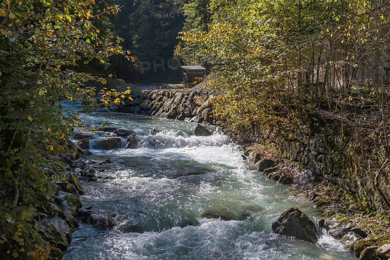 Mountain river Partnach