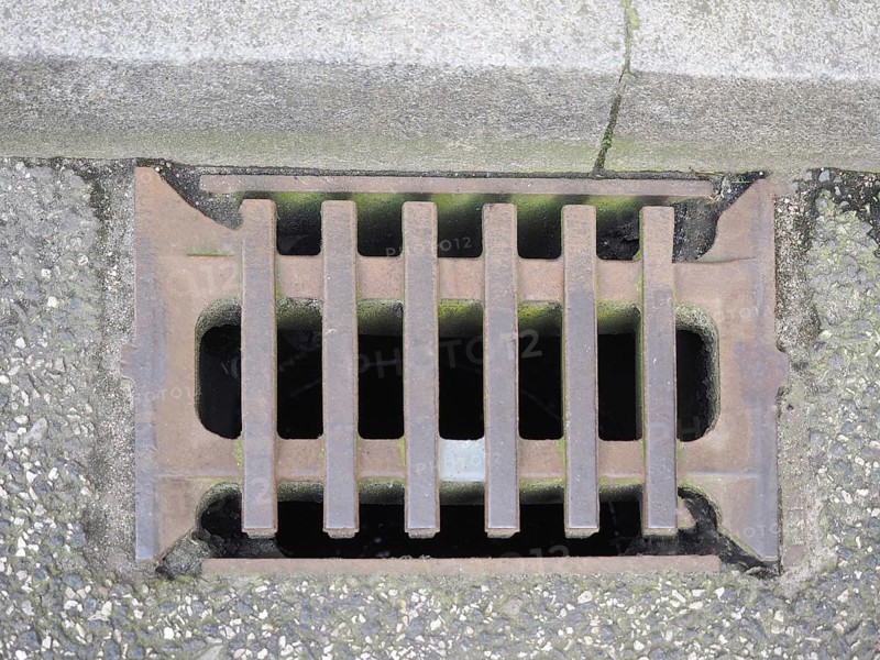 Drain manhole detail