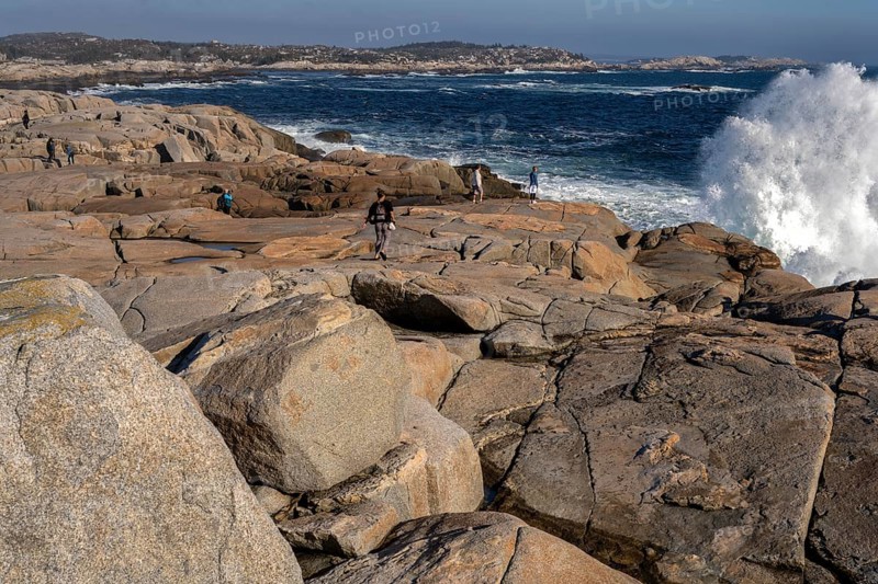 Peggys Cove wild coast Canada