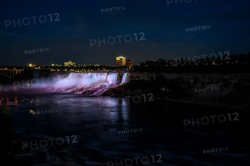 Canadian side view of Niagara Falls