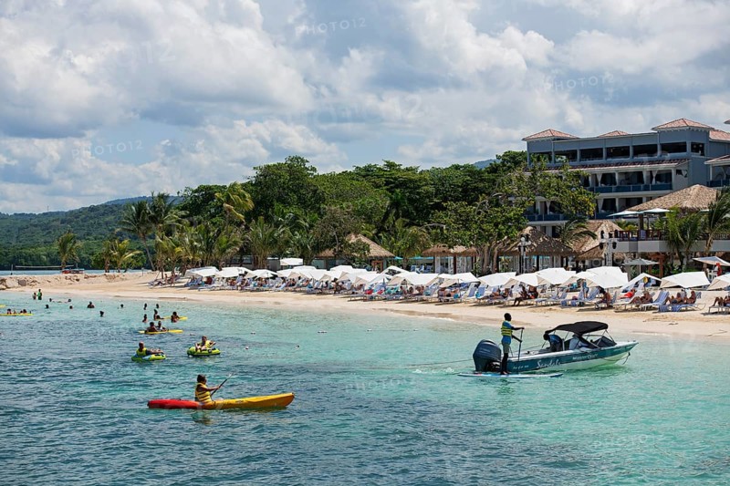 Water sports centre at Sandals Dunn's River Hotel