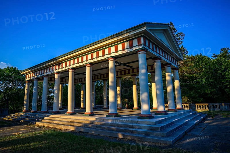 Dudley Memorial Shelter in the College Hill Park