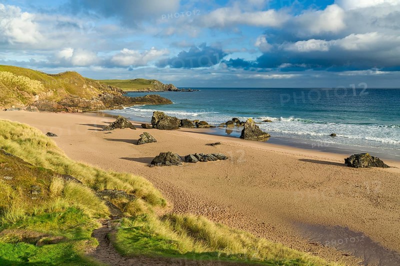 Sango Sands Beach Bay in the morning light
