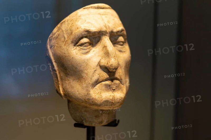 Mask of the death of the world famous Dante Alighieri.