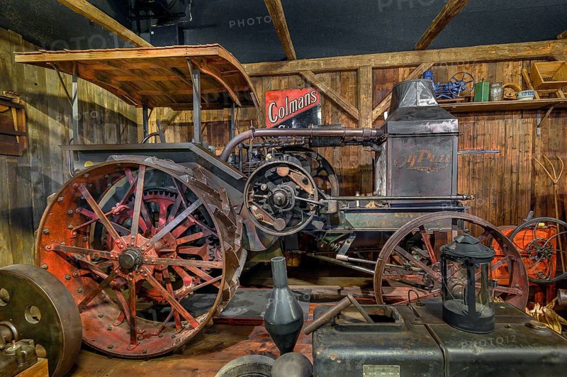 Colman vintage tractor