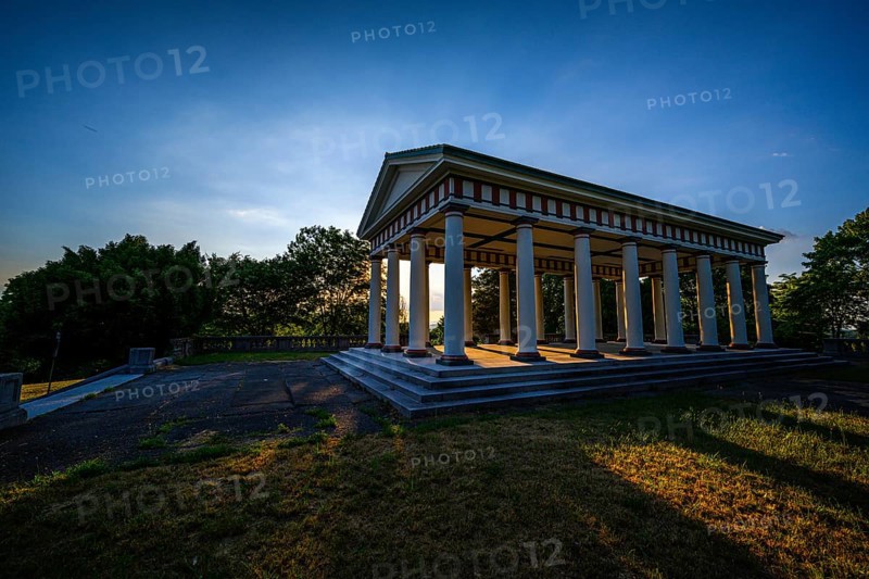 Dudley Memorial Shelter in the College Hill Park