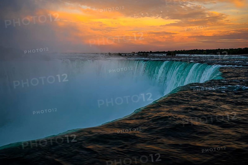Canadian side view of Niagara Falls