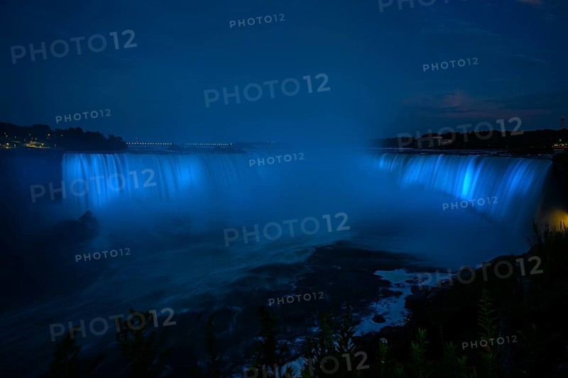 Canadian side view of Niagara Falls