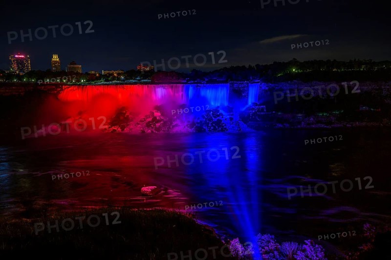 Canadian side view of Niagara Falls