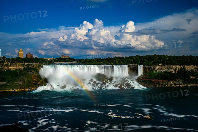 Canadian side view of Niagara Falls