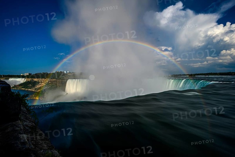 Canadian side view of Niagara Falls