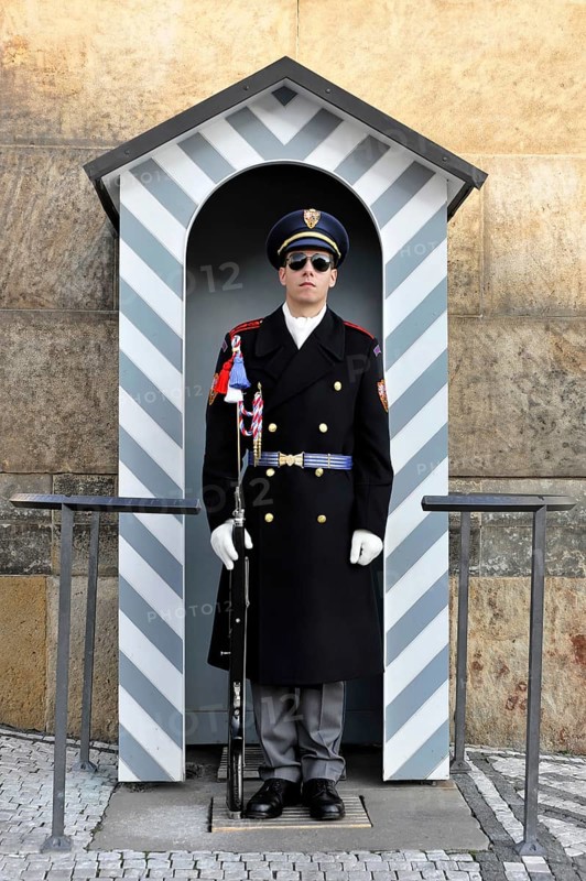 Guard soldier at the Court of Honour