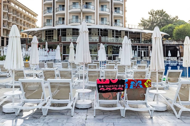 Reserved deckchairs