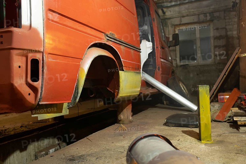 Truck car wheel arch repair and replacement