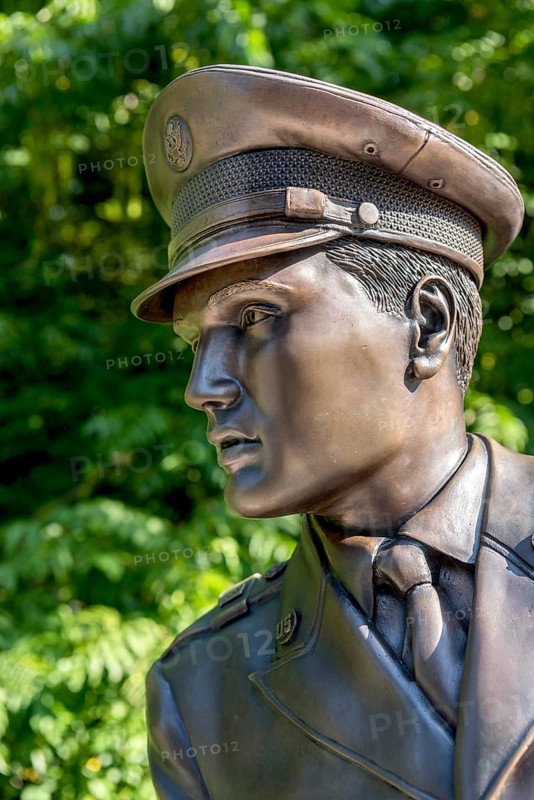 Bronze statue