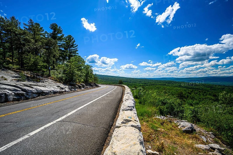 Catskill Scenic Overlook on State Rte 55