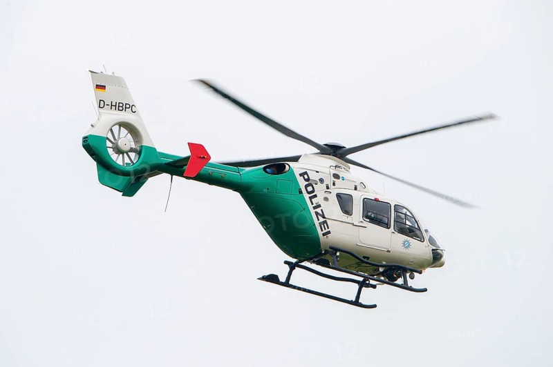 Police helicopter