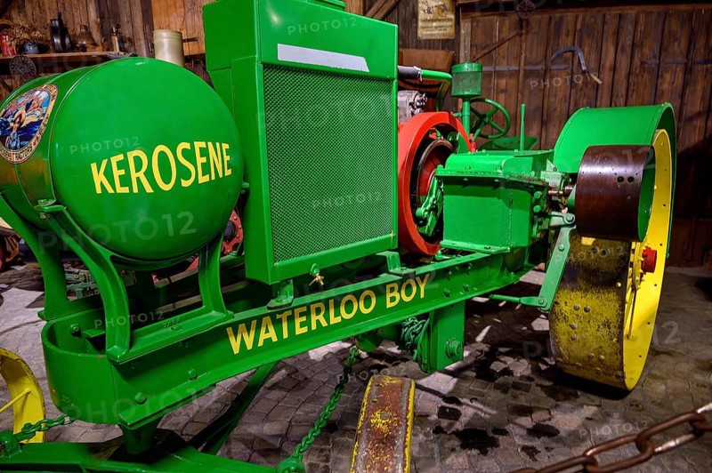 John Deere Waterloo Boy kerosene-powered tractor from 1918