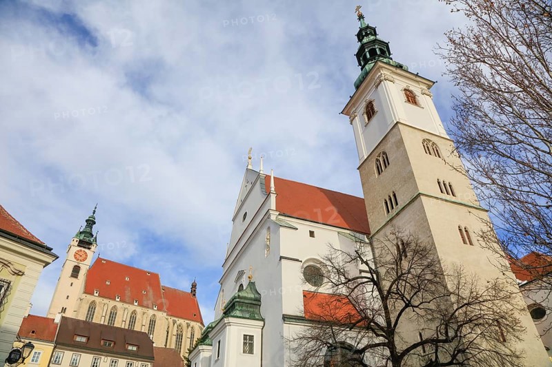 Piarist Church or Krems Frauenberg Church and St. Vitus Parish Church or Wachau Cathedral