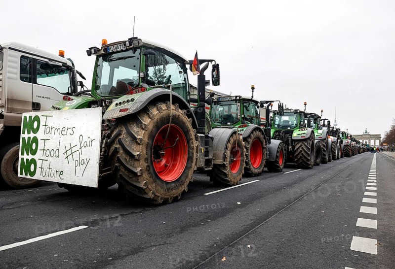 Farmers' demonstration