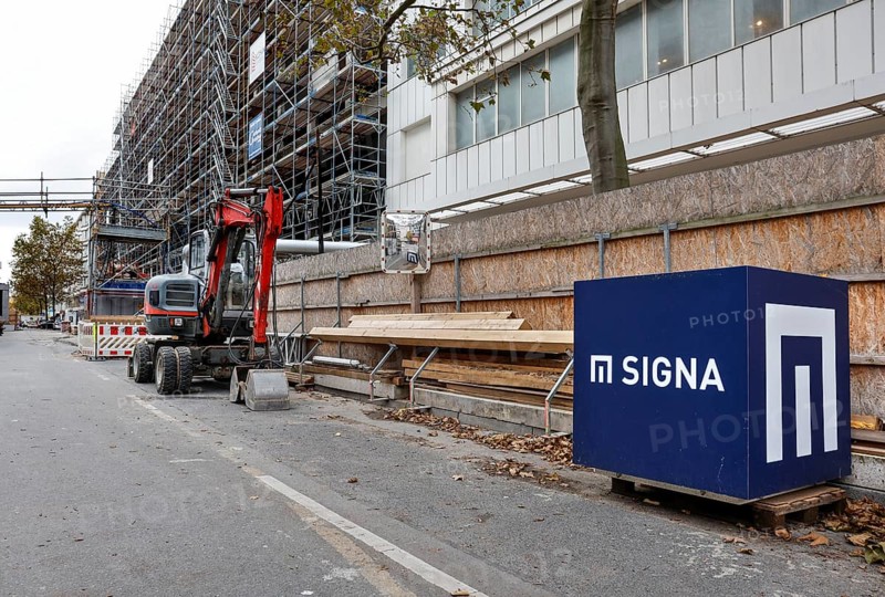 Signa construction project at Passauer Strasse 1