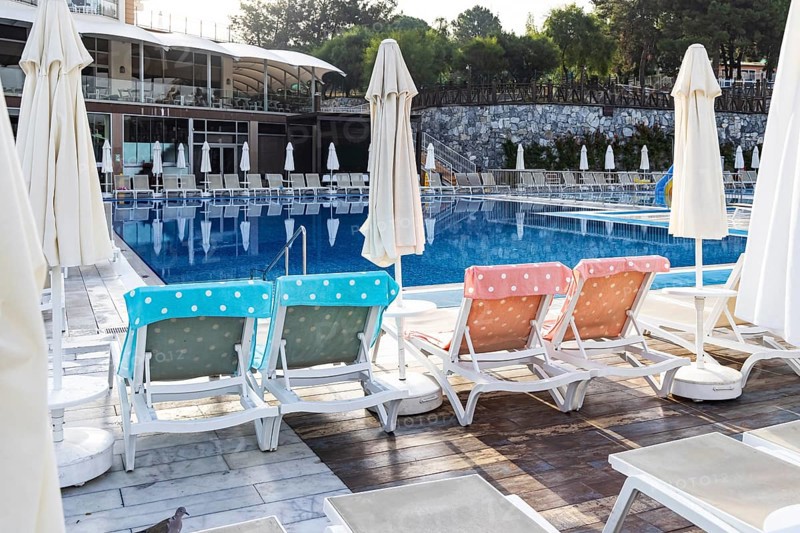 Reserved deckchairs