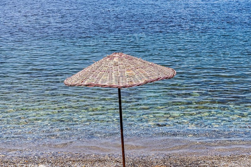 Woven parasol