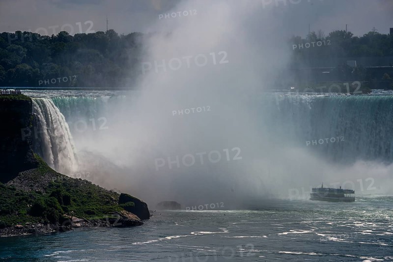Canadian side view of Niagara Falls