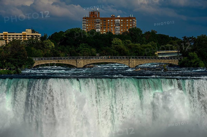 Canadian side view of Niagara Falls