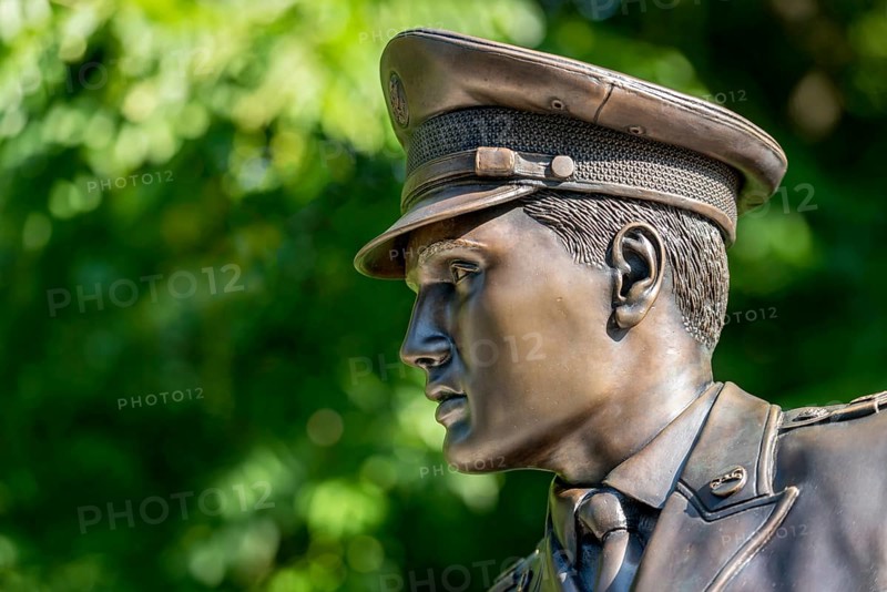 Bronze statue