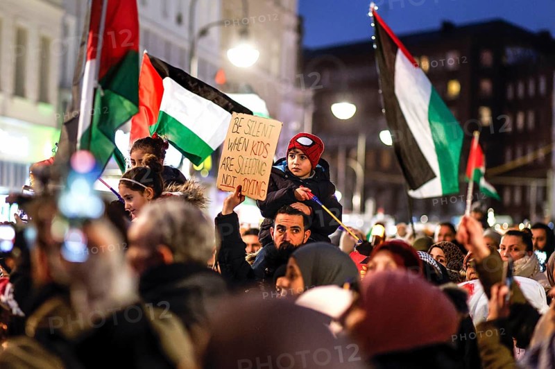 Pro Palestine demo