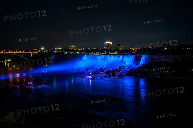 Canadian side view of Niagara Falls