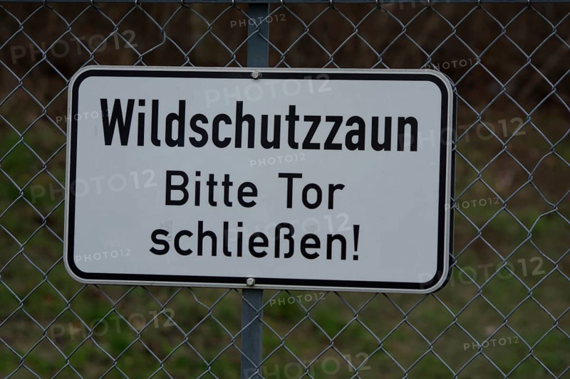 Wildlife protection fence