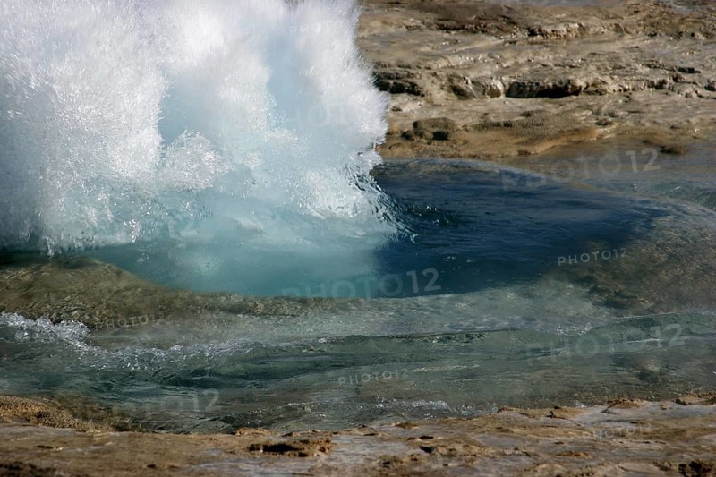 Eruption of the Strokkur