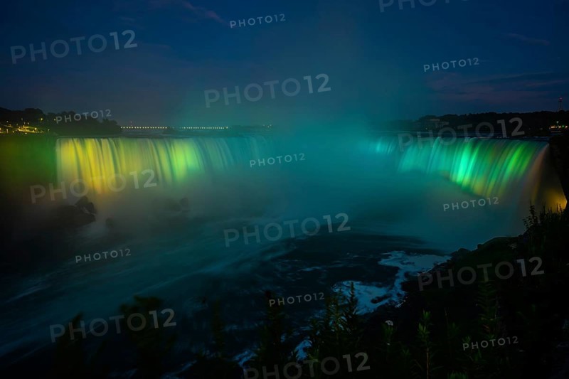 Canadian side view of Niagara Falls