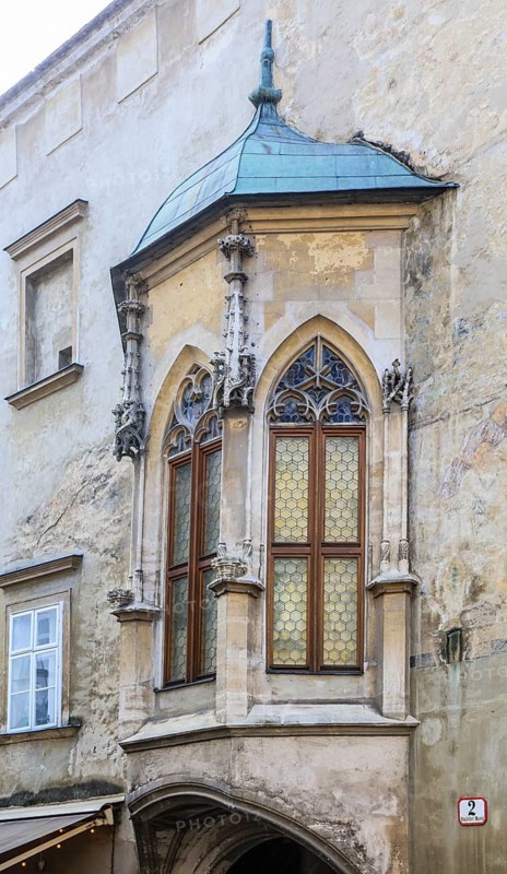 Late Gothic chapel bay at the Goeglhaus