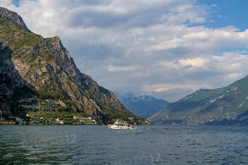 Excursion boat off Limone sul Garda