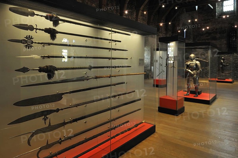 Mediaeval armoury at the Gravensteen