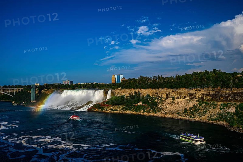 Canadian side view of Niagara Falls