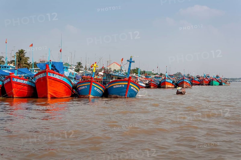 Boats on the Mekong