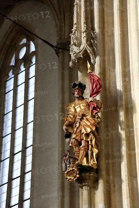 Baroque statue of St Florian