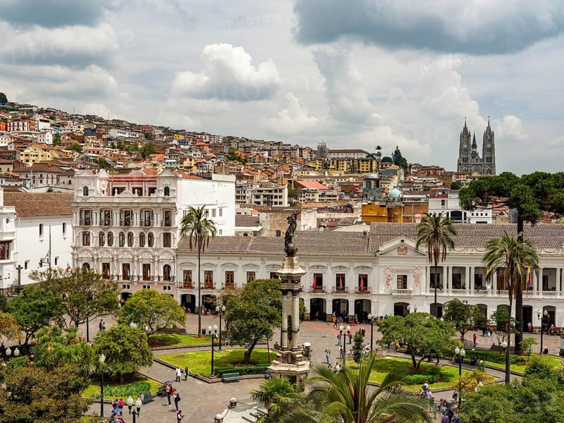 View over the Plaza Grande