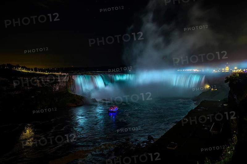 Canadian side view of Niagara Falls