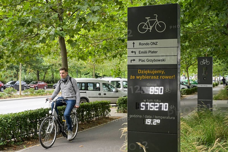 New cycle path