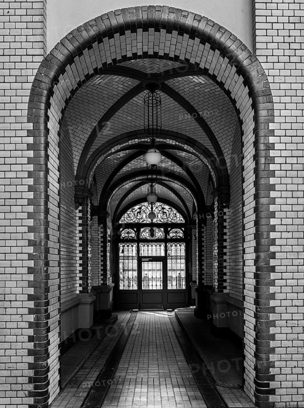 Restored access to an old Berlin building