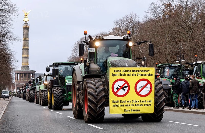 Farmers' demonstration