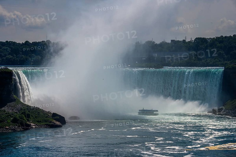 Canadian side view of Niagara Falls